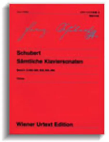 ウィーン原典版２２２  シューベルト　ピアノ・ソナタ全集３