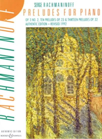 SW3047　セルゲイ・ラフマニノフ　前奏曲集