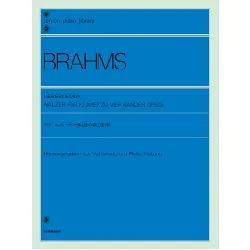 ブラームス　ワルツ集　愛の歌（連弾）作品５２ａ