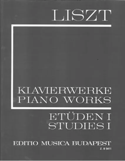 リスト : 超絶技巧練習曲集/新全集シリーズ I 練習曲集 第1巻