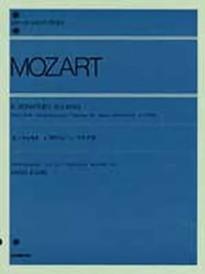 モーツァルト　６つのウィーン　ソナチネ　Ｋ．Ｖ．４３９ｂ W.A.MOZART