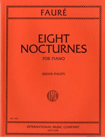 GYP00072057 フォーレ : ノクターン集 : Op.33/1-3, 36-37, 63, 74, 84/8