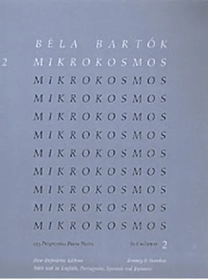 SW3002   ベーラ・バルトーク　ミクロコスモス　第２巻