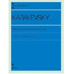 カバレフスキー　６つのプレリュードとフーガ　作品６１ ＫＡＢＡＬＥＶＳＫＹ