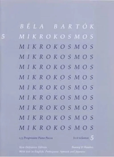 GYP00071985 バルトーク : ミクロコスモス 第5巻(日本語付)