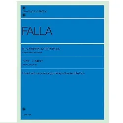 全音ピアノライブラリー　ファリャ：三角帽子