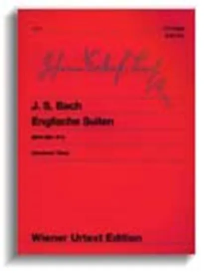 ウィーン原典版０６０　バッハ　イギリス組曲