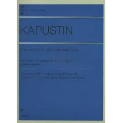 カプースチン　８つの演奏会用エチュード　Ｏｐ．４０