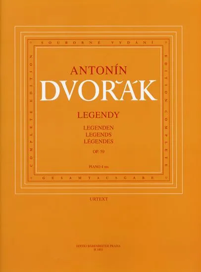 GYP00012385  ﾄﾞｳﾞｫﾙｻﾞｰｸ ANTONIN 伝説OP.59（ピアノ連弾）