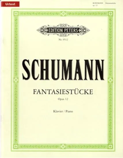 GYP00072129 ｼｭｰﾏﾝROBERT  幻想小曲集 OP.12 原典版／ﾋﾟｱﾉ･ｿﾛ　SCHUMANN OP.12 FANTASIESTUCKE URTEXT　KOHLER