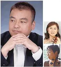 田中克己(Pf.), 間野久美子（Vn.）, 韮澤有(Vc.）