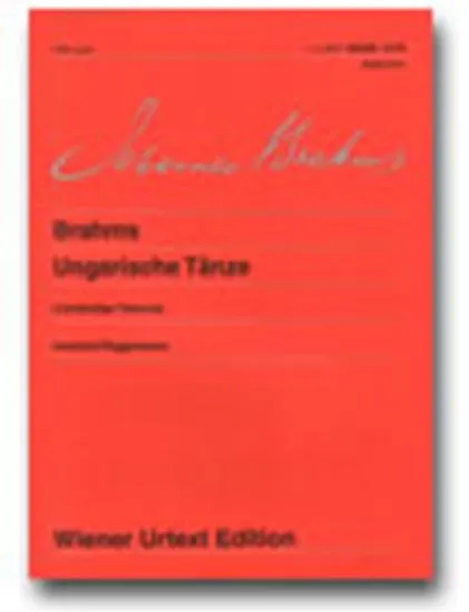 ウィーン原典版１８１　ブラームス　ハンガリー舞曲集　４手用