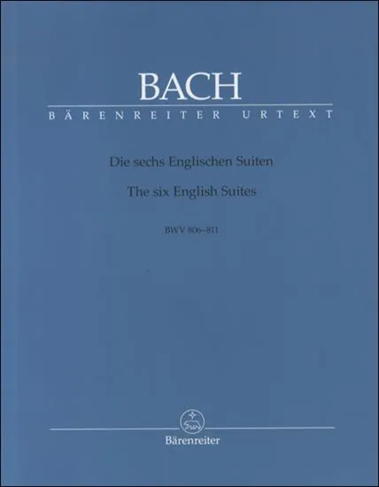 GYP00079419バッハ　イギリス組曲全曲 BWV 806-811