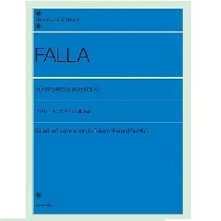 全音ピアノライブラリー　ファリャ：４つのスペイン風小品