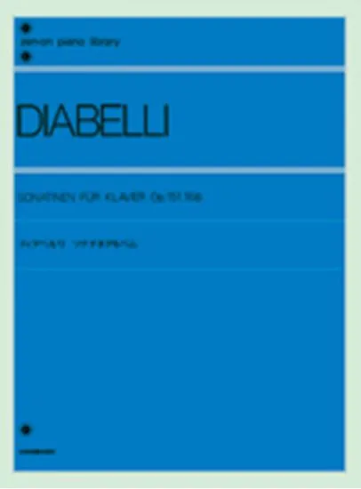 ディアベルリ　ソナチネアルバム　作品１５１，１６８ DIABELLI