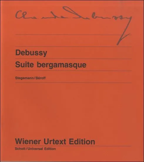 GYP00076569 ドビュッシー, ベルガマスク組曲/ウィーン原典版/ベロフ運指/シュテーゲマン編