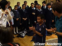 学校ワークショップの様子