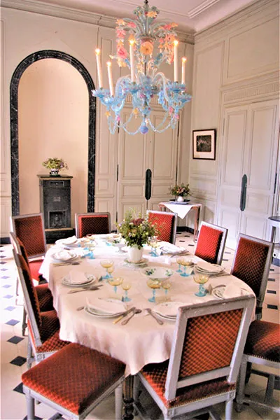 サンド家のダイニングルーム