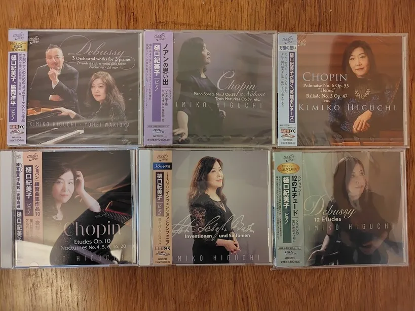樋口紀美子先生のCD