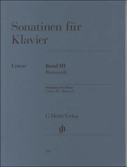 （３４１）ソナチネ集　第３巻／原典版