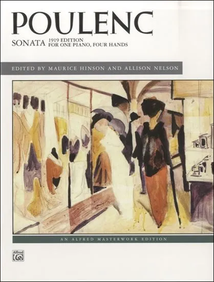 GYP00120018プーランク1台4手のためのソナタ(1919年版)