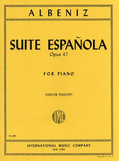 GYP00073357 アルベニス　スペイン組曲　Ｏｐ．４７　（ピアノ・ピアノソロ）