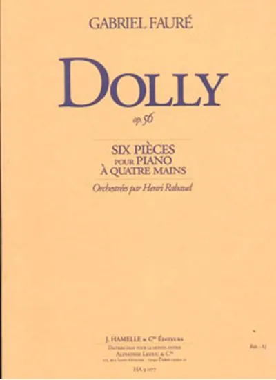 GYA00073795 フォーレ : ドリー組曲 Op.56/ラボー編曲