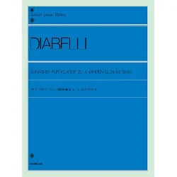 ディアベルリ　ピアノ連弾曲集３　５つのソナチネ　作品24･54･58･60