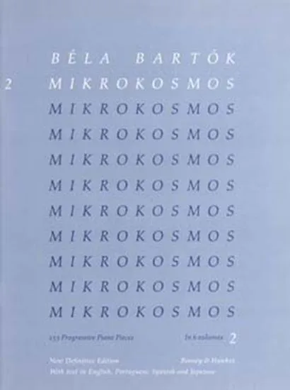 GYP00071982 バルトーク : ミクロコスモス 第2巻(日本語付)