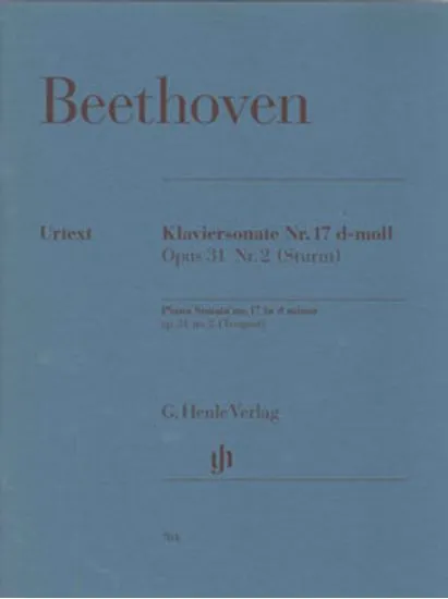 ベートーヴェン : ピアノ･ソナタ 第17番 ニ短調 Op.31/2「テンペスト」/原典版(2007年改訂版/N. ペライヤ運指付)